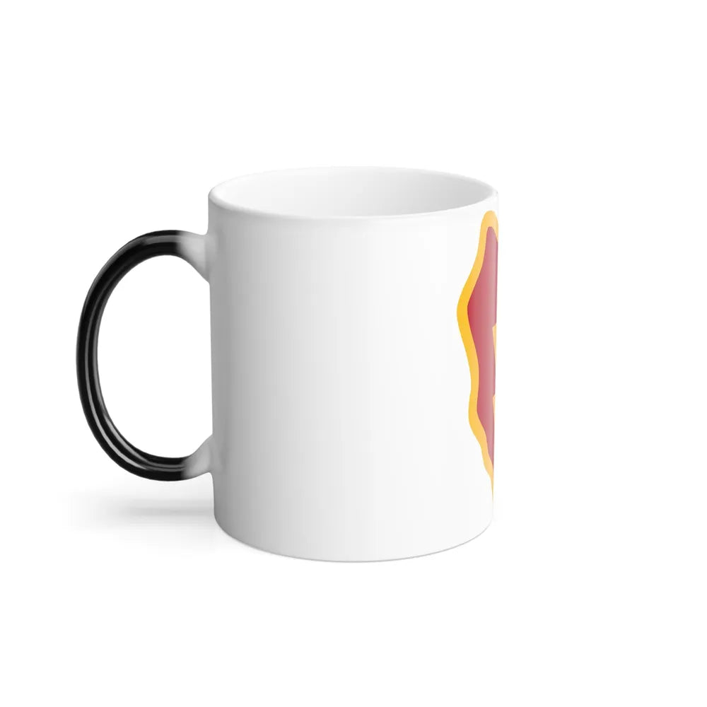 25th Infantry Division shoulder sleeve insignia (U.S. Army) Color Changing Coffee Mug-Go Mug Yourself