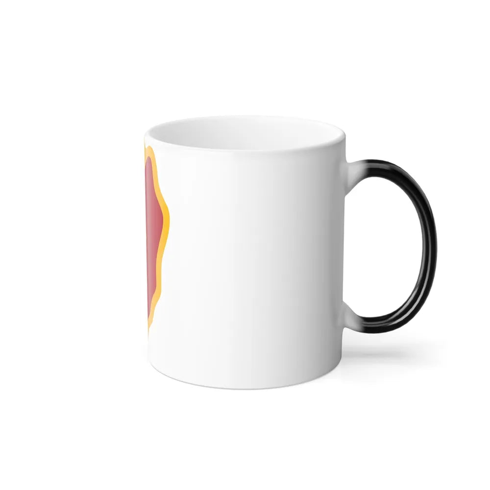 25th Infantry Division shoulder sleeve insignia (U.S. Army) Color Changing Coffee Mug-Go Mug Yourself