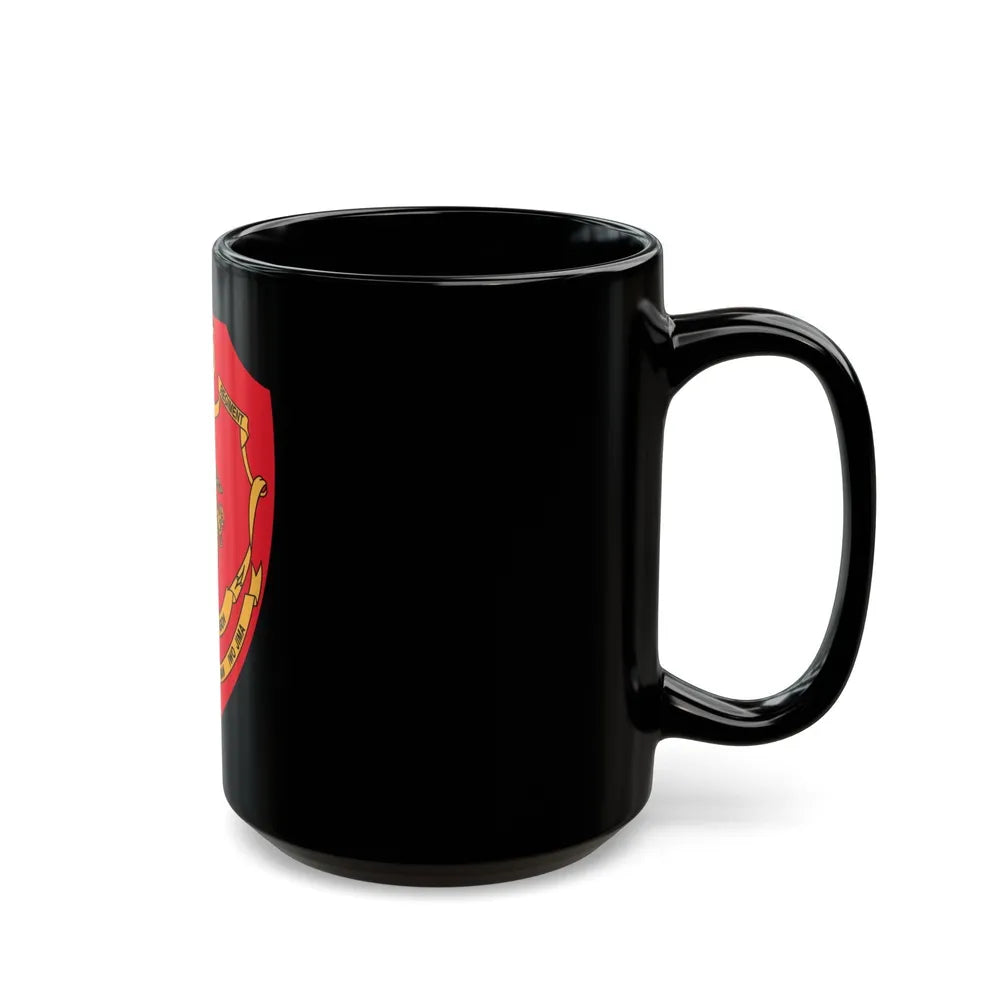 25th Marines Regiment (USMC) Black Coffee Mug-Go Mug Yourself