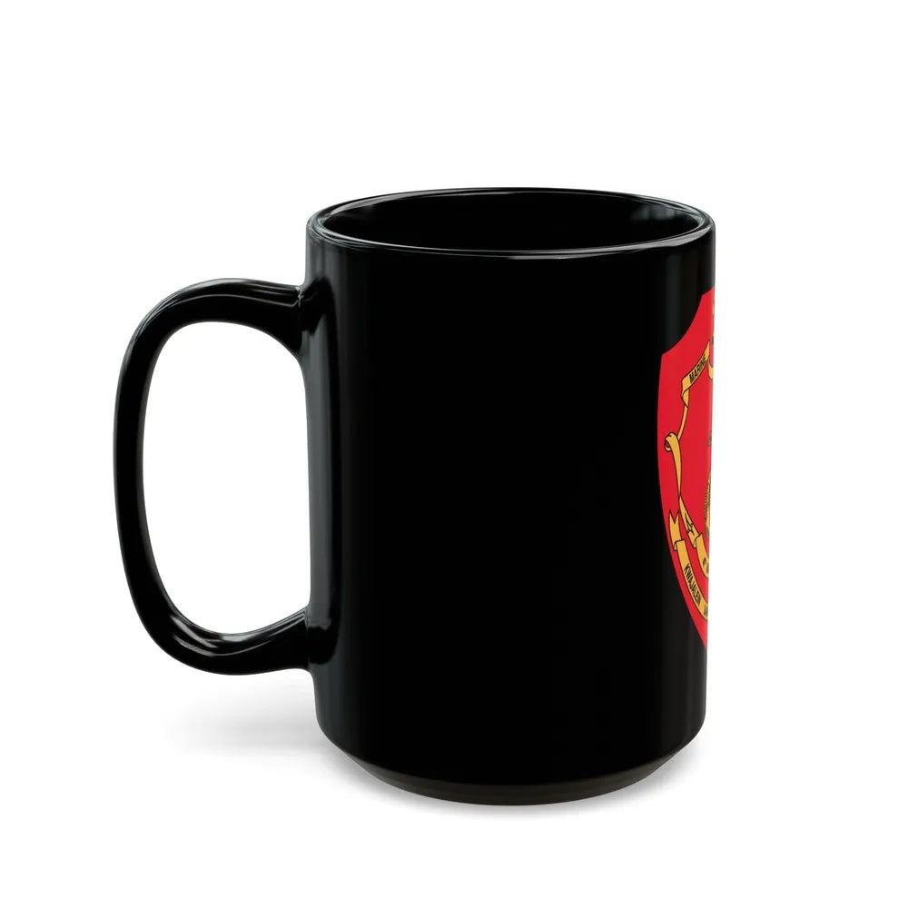 25th Marines Regiment (USMC) Black Coffee Mug-Go Mug Yourself