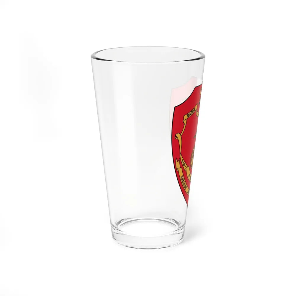 25th Marines Regiment (USMC) Pint Glass 16oz-Go Mug Yourself