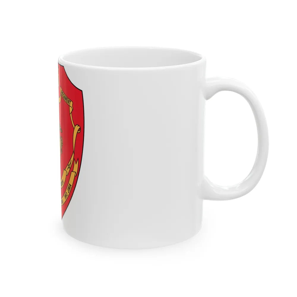 25th Marines Regiment (USMC) White Coffee Mug-Go Mug Yourself