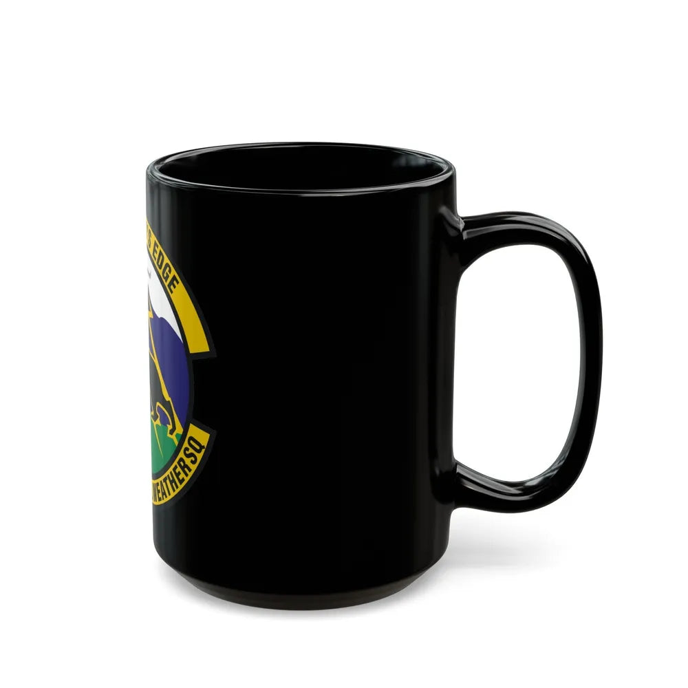 25th Operational Weather Squadron (U.S. Air Force) Black Coffee Mug-Go Mug Yourself