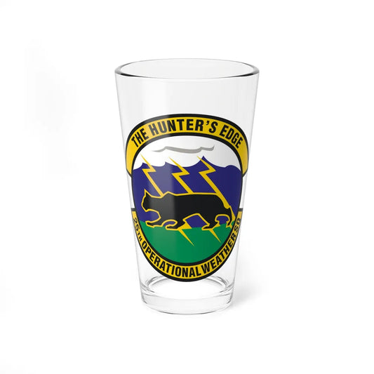 25th Operational Weather Squadron (U.S. Air Force) Pint Glass 16oz-16oz-Go Mug Yourself