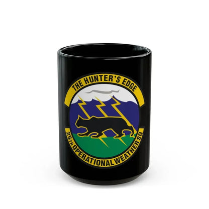 25th Operational Weather Squadron (U.S. Air Force) Black Coffee Mug 15oz - Go Mug Yourself