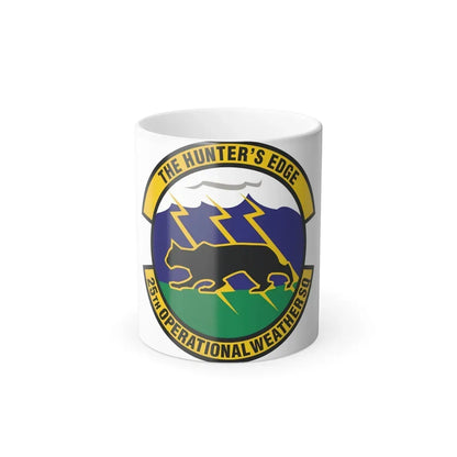 25th Operational Weather Squadron (U.S. Air Force) Color Changing Coffee Mug 11oz - Go Mug Yourself