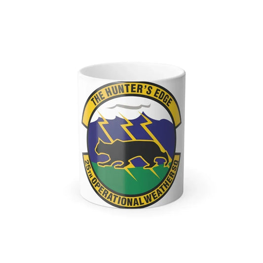 25th Operational Weather Squadron (U.S. Air Force) Color Changing Coffee Mug 11oz - Go Mug Yourself