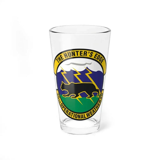 25th Operational Weather Squadron (U.S. Air Force) Pint Glass 16oz 16oz - Go Mug Yourself