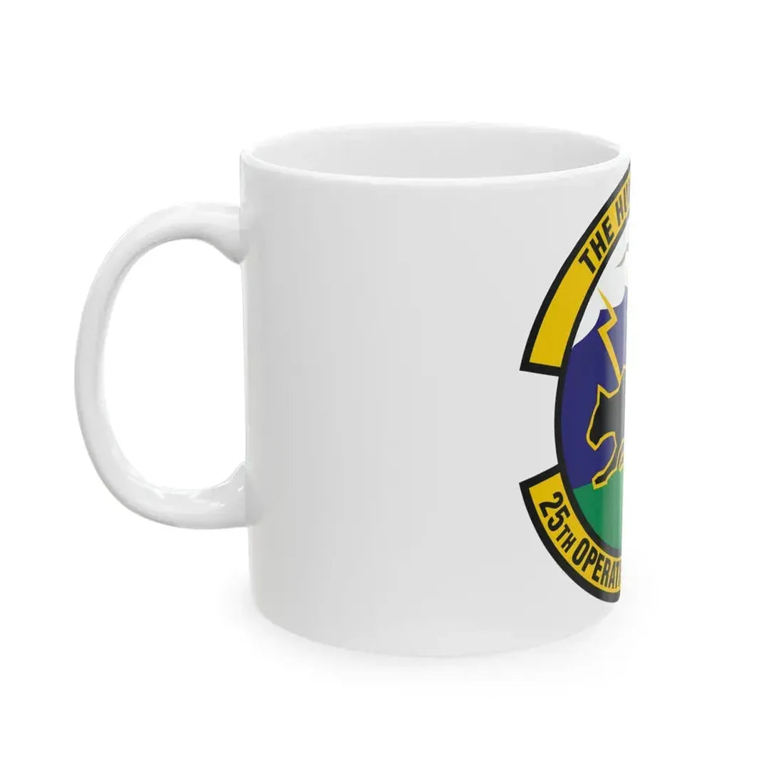 25th Operational Weather Squadron (U.S. Air Force) White Coffee Mug - Go Mug Yourself