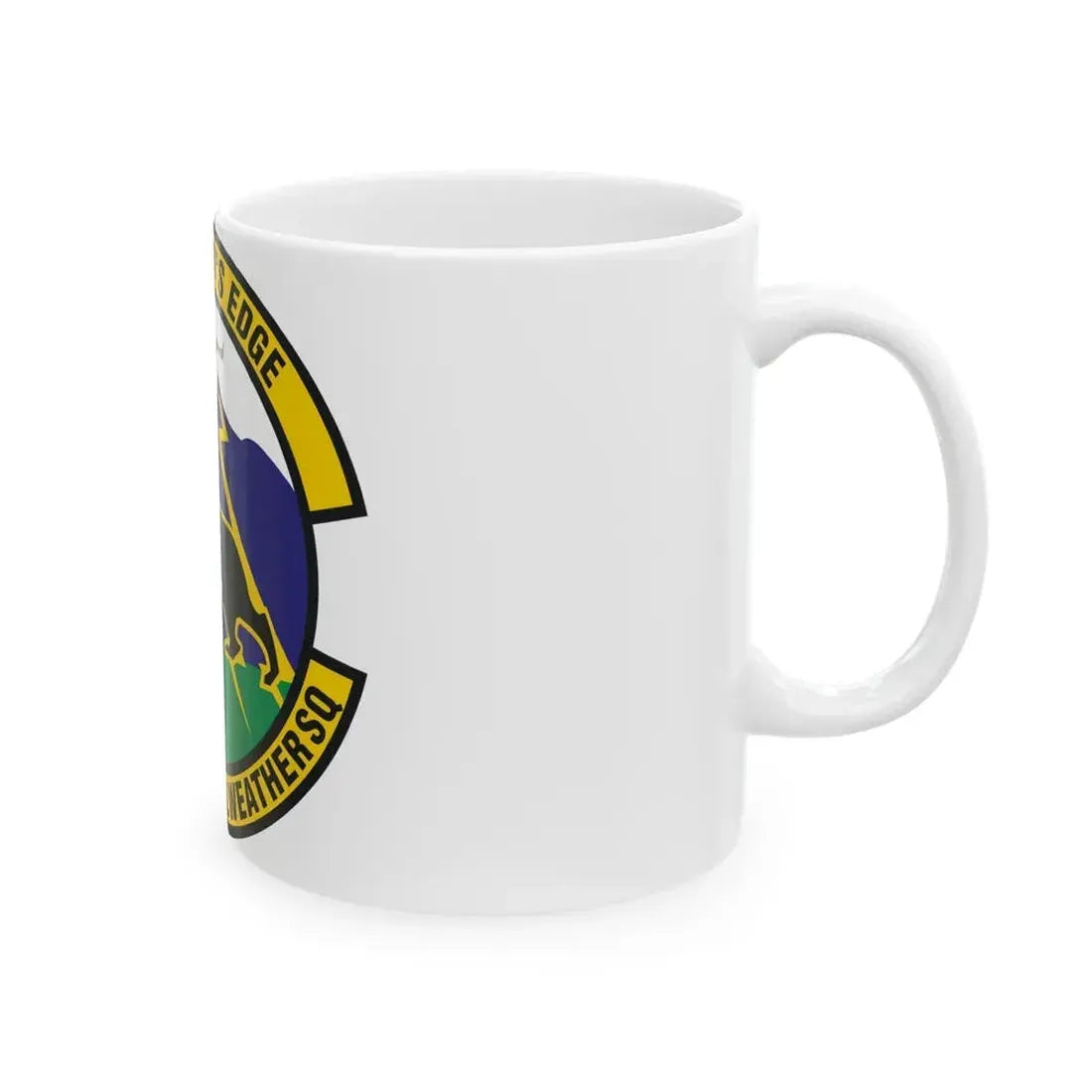 25th Operational Weather Squadron (U.S. Air Force) White Coffee Mug - Go Mug Yourself