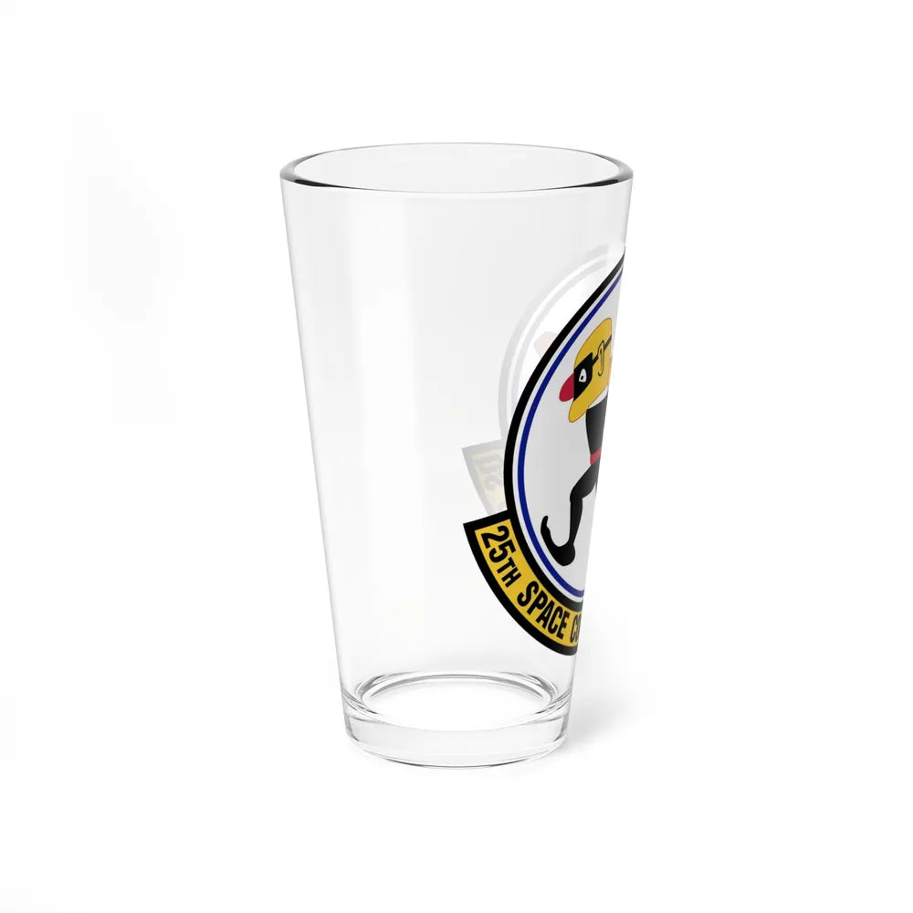 25th Space Control Tactics Squadron (U.S. Air Force) Pint Glass 16oz-Go Mug Yourself