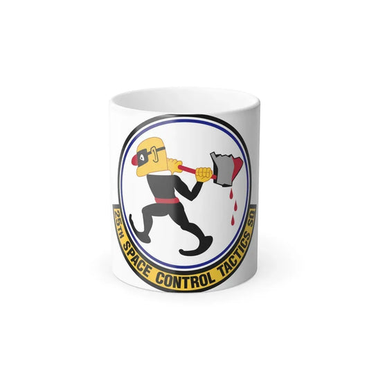 25th Space Control Tactics Squadron (U.S. Air Force) Color Changing Coffee Mug 11oz - Go Mug Yourself