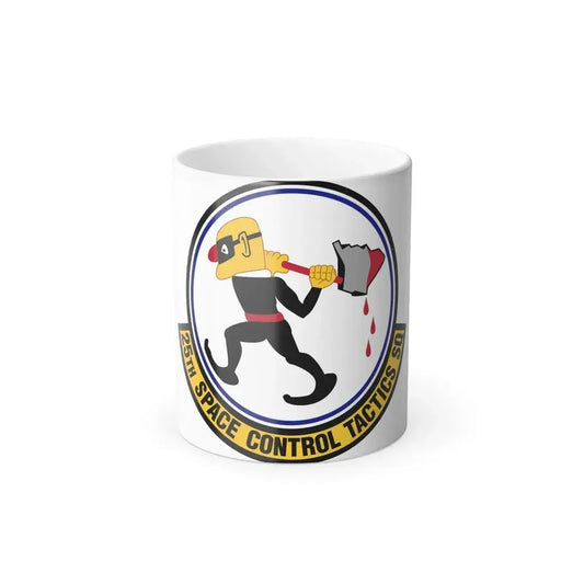 25th Space Control Tactics Squadron (U.S. Air Force) Color Changing Coffee Mug 11oz - Go Mug Yourself