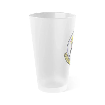 25th Space Control Tactics Squadron (U.S. Air Force) Frosted Pint Glass 16oz - Go Mug Yourself
