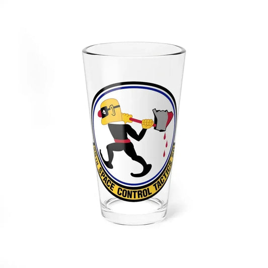 25th Space Control Tactics Squadron (U.S. Air Force) Pint Glass 16oz 16oz - Go Mug Yourself