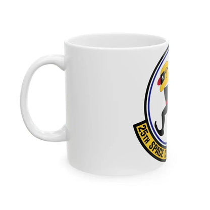 25th Space Control Tactics Squadron (U.S. Air Force) White Coffee Mug - Go Mug Yourself