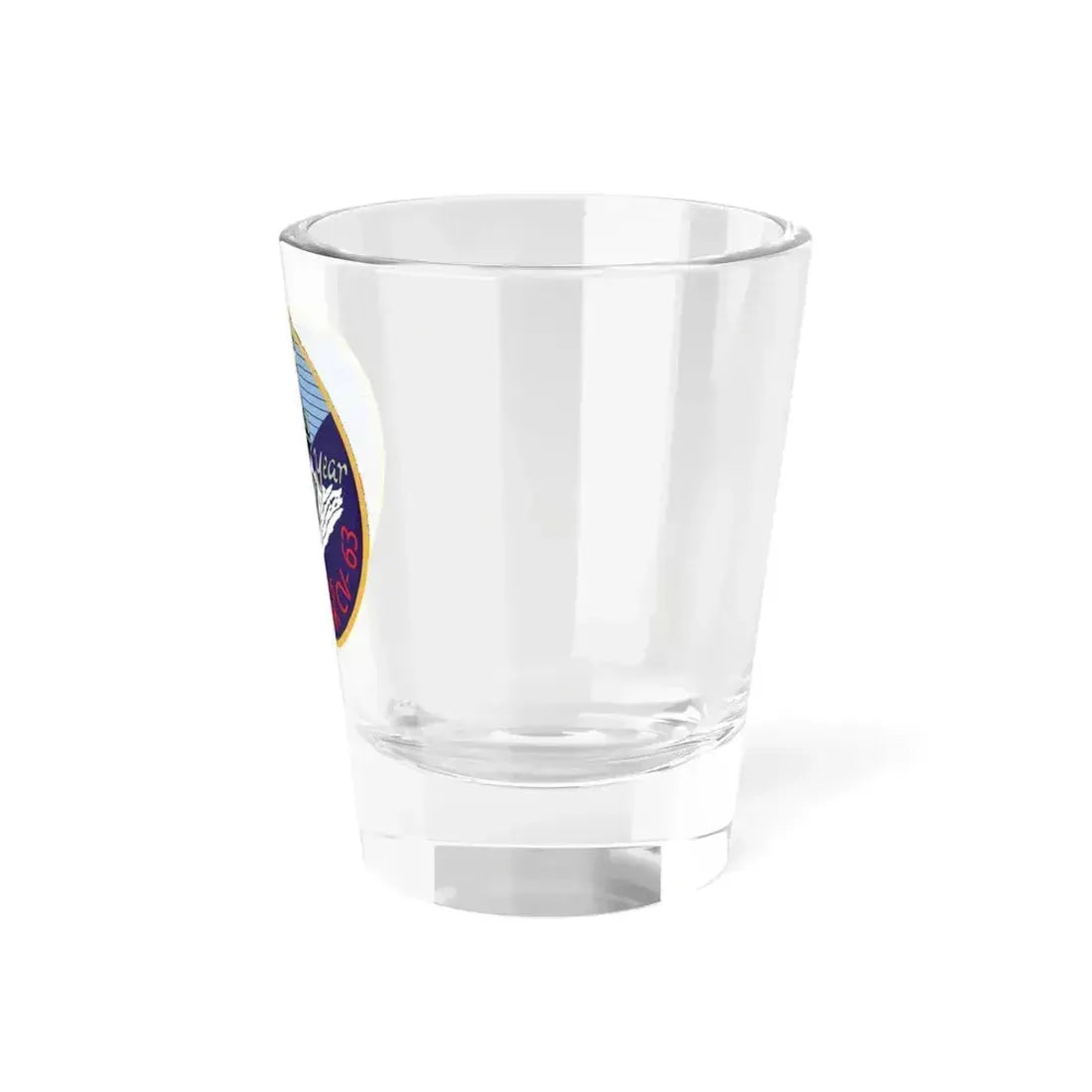 25th year USS Kitty Hawk CV 63 (U.S. Navy) Shot Glass 1.5oz - Go Mug Yourself
