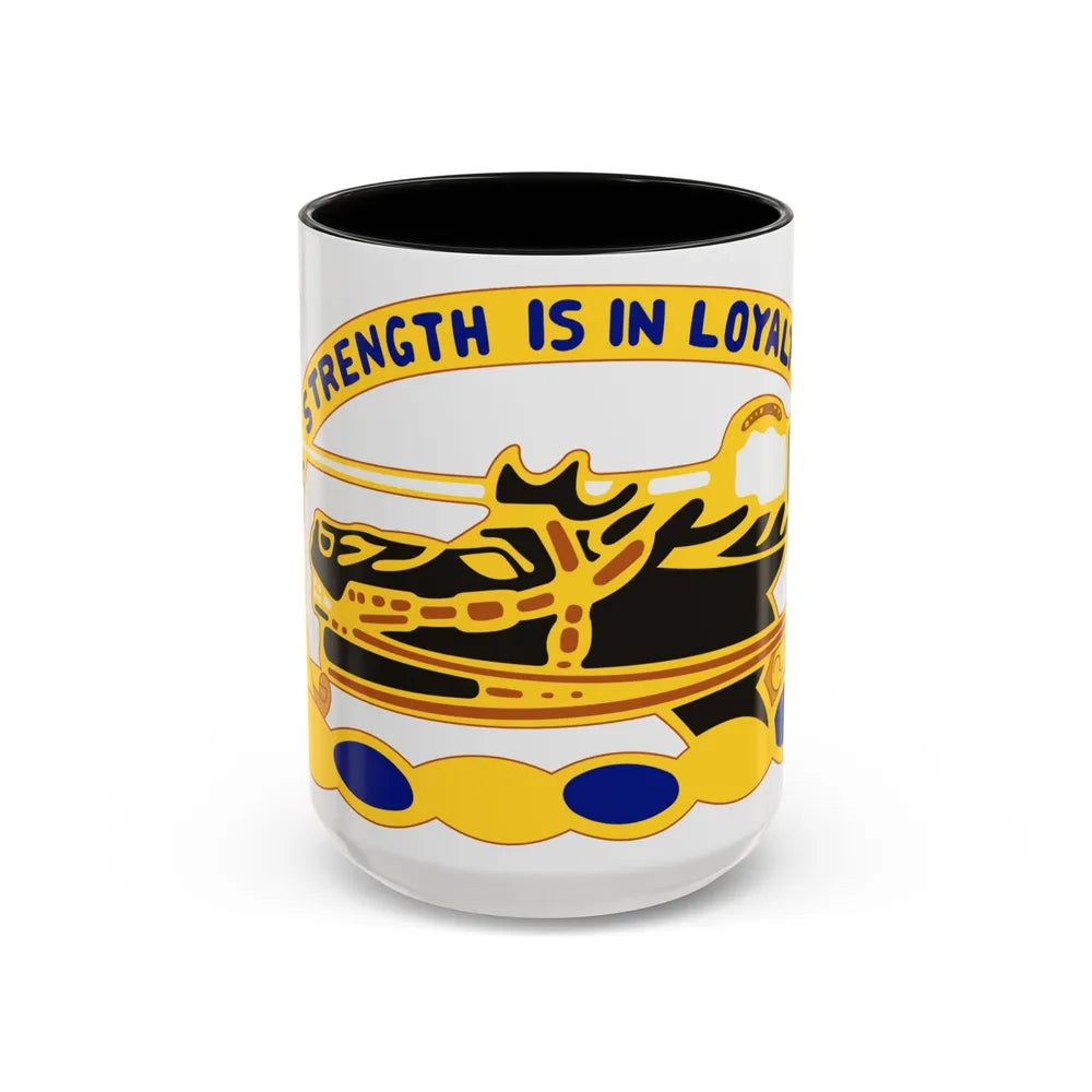 26 Cavalry Regiment (U.S. Army) Accent Coffee Mug-15oz-Black-Go Mug Yourself