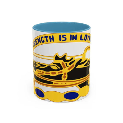 26 Cavalry Regiment (U.S. Army) Accent Coffee Mug 11oz Light Blue - Go Mug Yourself