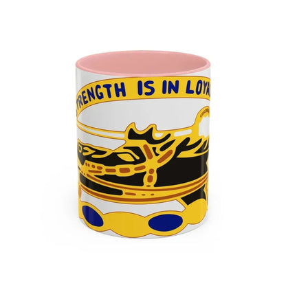 26 Cavalry Regiment (U.S. Army) Accent Coffee Mug 11oz Pink - Go Mug Yourself
