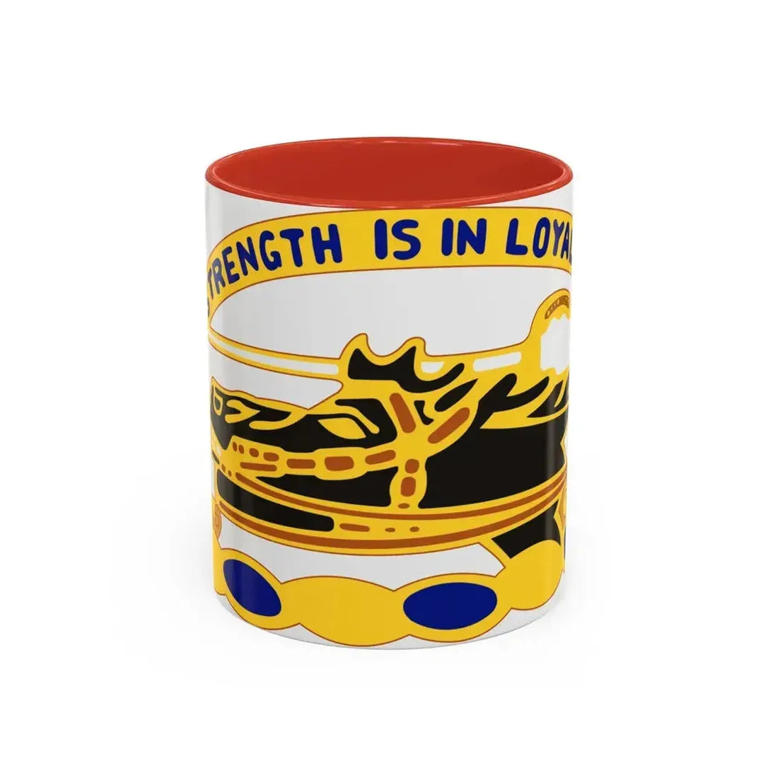 26 Cavalry Regiment (U.S. Army) Accent Coffee Mug 11oz Red - Go Mug Yourself