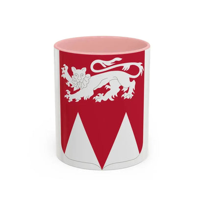 26 Engineer Battalion 2 (U.S. Army) Accent Coffee Mug 11oz Pink - Go Mug Yourself