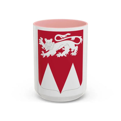 26 Engineer Battalion 2 (U.S. Army) Accent Coffee Mug 15oz Pink - Go Mug Yourself
