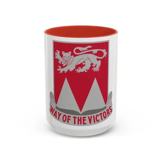 26 Engineer Battalion (U.S. Army) Accent Coffee Mug 11oz Light Blue - Go Mug Yourself