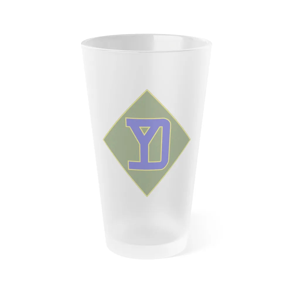 26 Maneuver Enhancement Brigade (U.S. Army) Frosted Pint Glass 16oz-Go Mug Yourself