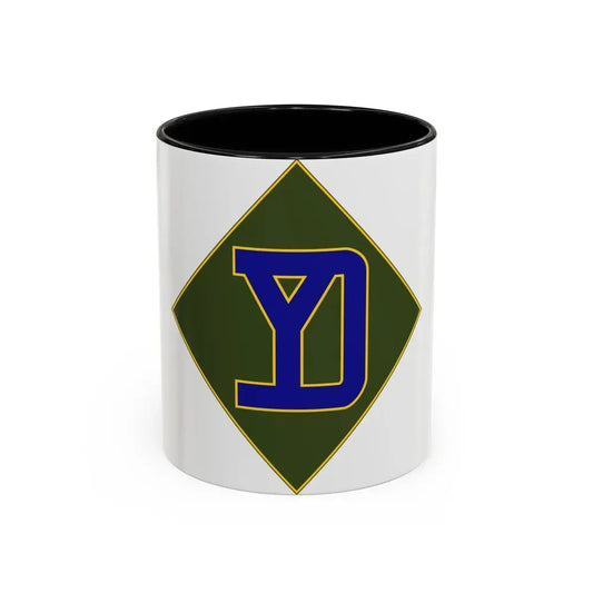 26 Maneuver Enhancement Brigade (U.S. Army) Accent Coffee Mug 11oz Black - Go Mug Yourself