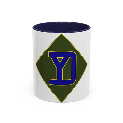 26 Maneuver Enhancement Brigade (U.S. Army) Accent Coffee Mug 11oz Navy - Go Mug Yourself