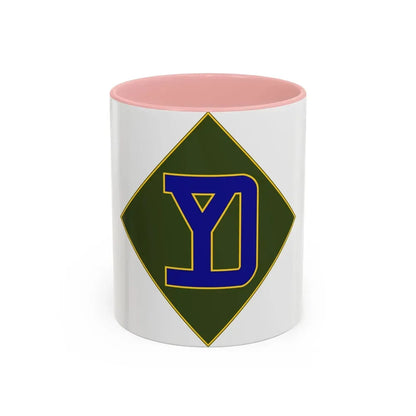 26 Maneuver Enhancement Brigade (U.S. Army) Accent Coffee Mug 11oz Pink - Go Mug Yourself