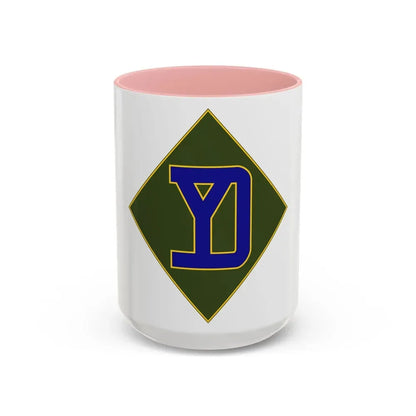 26 Maneuver Enhancement Brigade (U.S. Army) Accent Coffee Mug 15oz Pink - Go Mug Yourself
