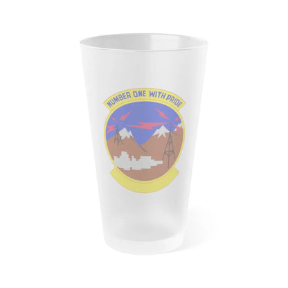 26 Network Operations Squadron ACC (U.S. Air Force) Frosted Pint Glass 16oz-16oz-Frosted-Go Mug Yourself