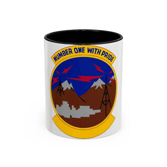26 Network Operations Squadron ACC (U.S. Air Force) Accent Coffee Mug 11oz Black - Go Mug Yourself