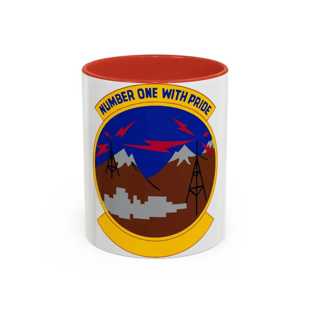 26 Network Operations Squadron ACC (U.S. Air Force) Accent Coffee Mug 11oz Red - Go Mug Yourself