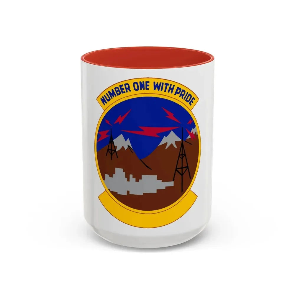 26 Network Operations Squadron ACC (U.S. Air Force) Accent Coffee Mug 15oz Red - Go Mug Yourself