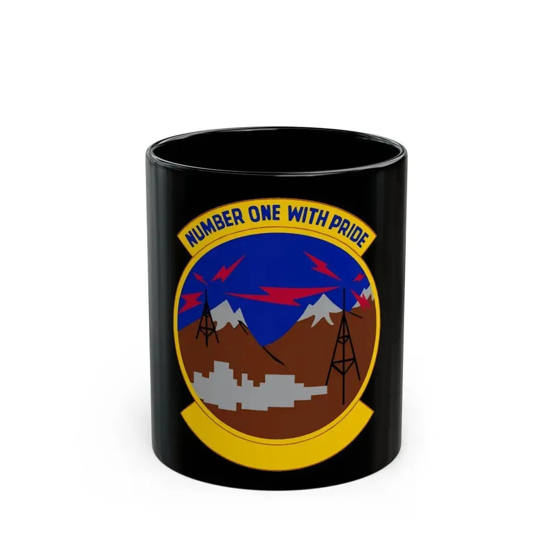 26 Network Operations Squadron ACC (U.S. Air Force) Black Coffee Mug 11oz - Go Mug Yourself