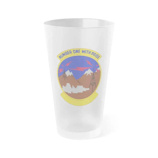 26 Network Operations Squadron ACC (U.S. Air Force) Frosted Pint Glass 16oz 16oz Frosted - Go Mug Yourself