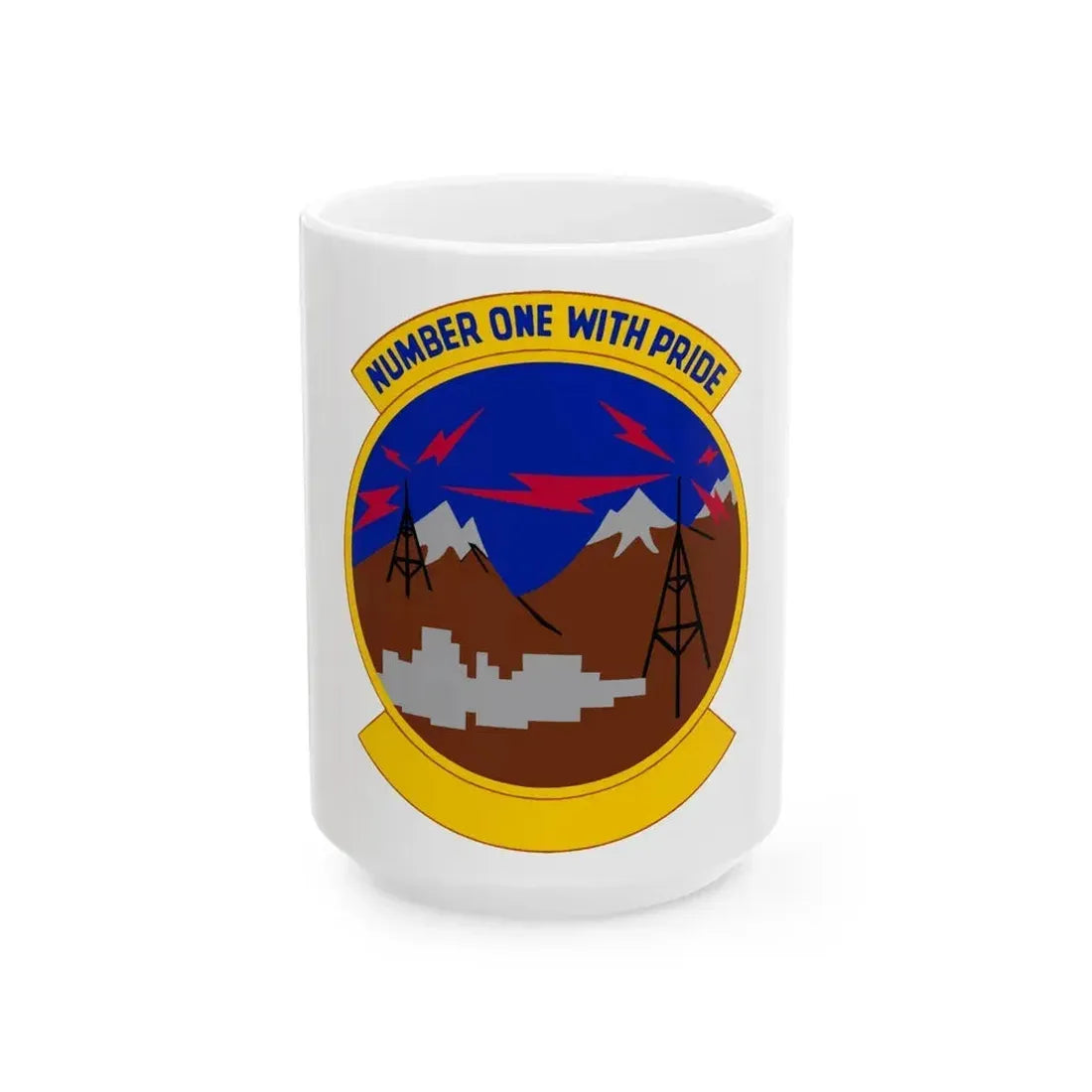 26 Network Operations Squadron ACC (U.S. Air Force) White Coffee Mug 15oz - Go Mug Yourself