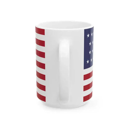 26 Star US Flag (United States) White Coffee Mug - Go Mug Yourself