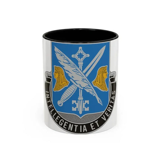 260 Military Intelligence Battalion (U.S. Army) Accent Coffee Mug 11oz Black - Go Mug Yourself