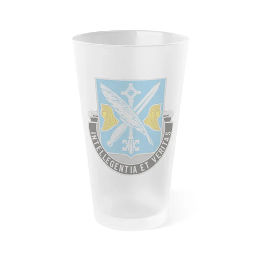 260 Military Intelligence Battalion (U.S. Army) Frosted Pint Glass 16oz Default Title - Go Mug Yourself