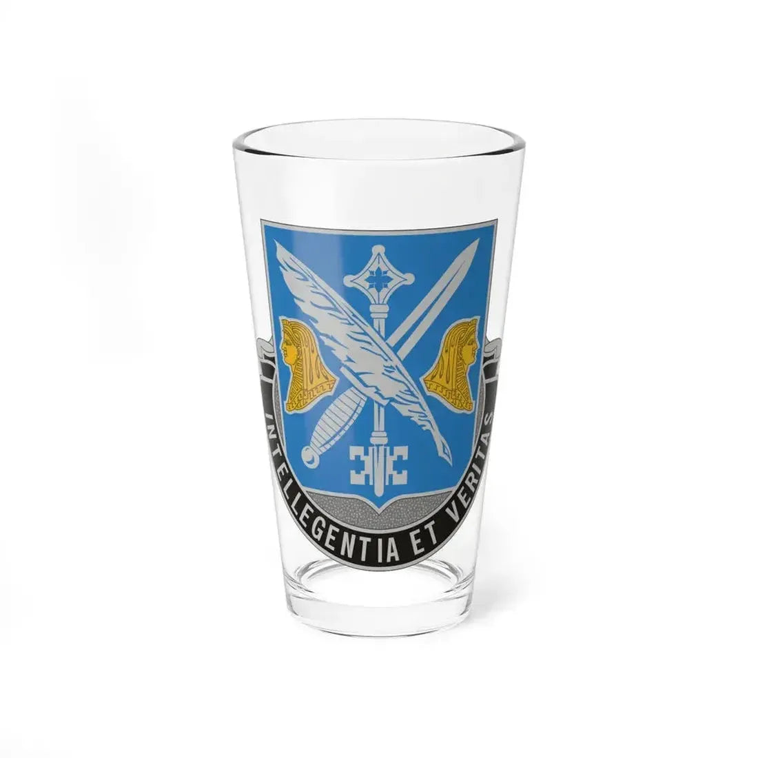 260 Military Intelligence Battalion (U.S. Army) Pint Glass 16oz 16oz - Go Mug Yourself