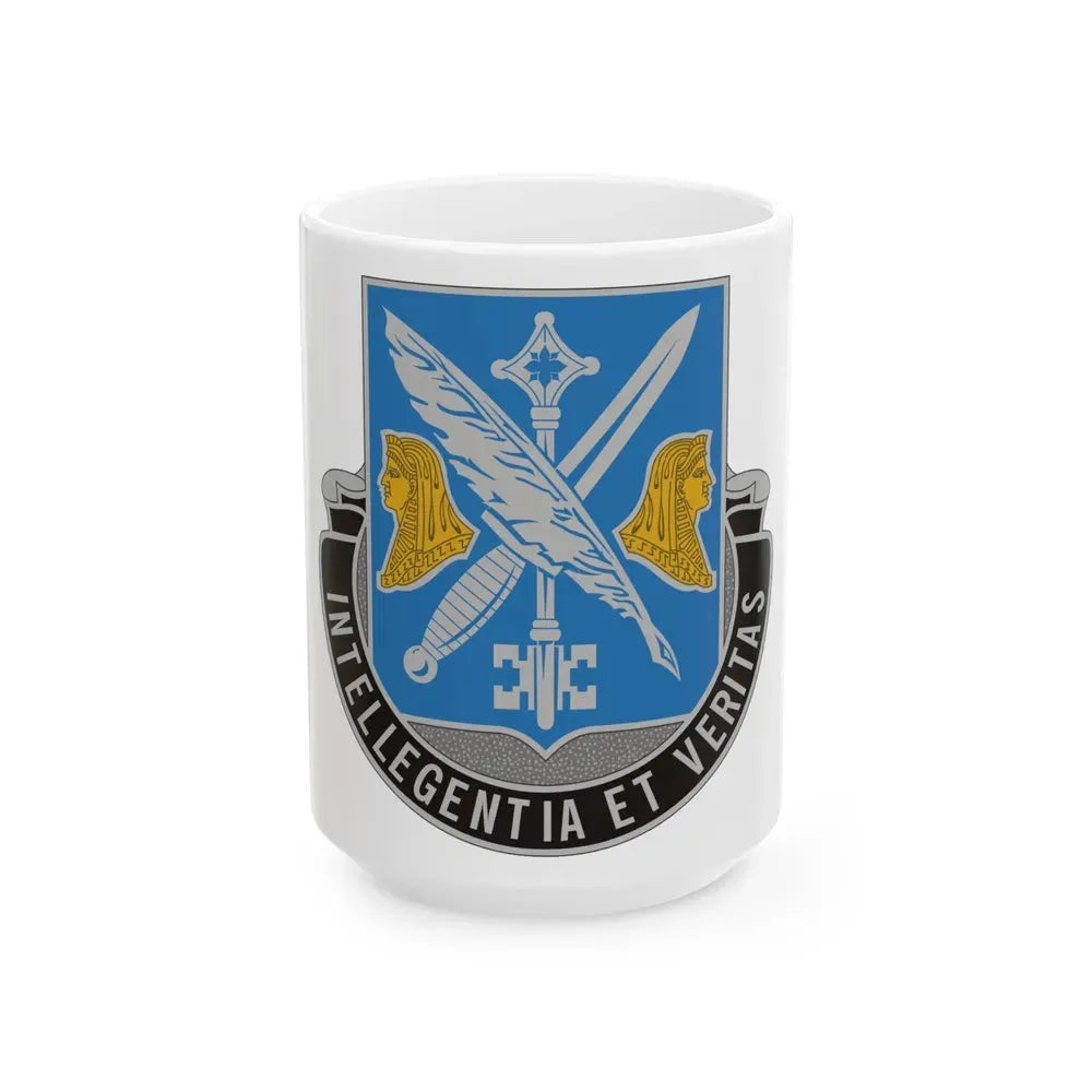 260 Military Intelligence Battalion (U.S. Army) White Coffee Mug 15oz - Go Mug Yourself