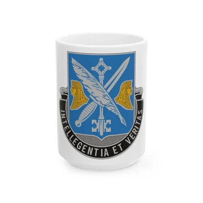 260 Military Intelligence Battalion (U.S. Army) White Coffee Mug 15oz - Go Mug Yourself