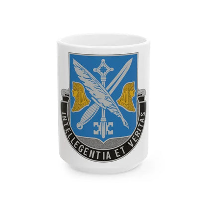 260 Military Intelligence Battalion (U.S. Army) White Coffee Mug 15oz - Go Mug Yourself