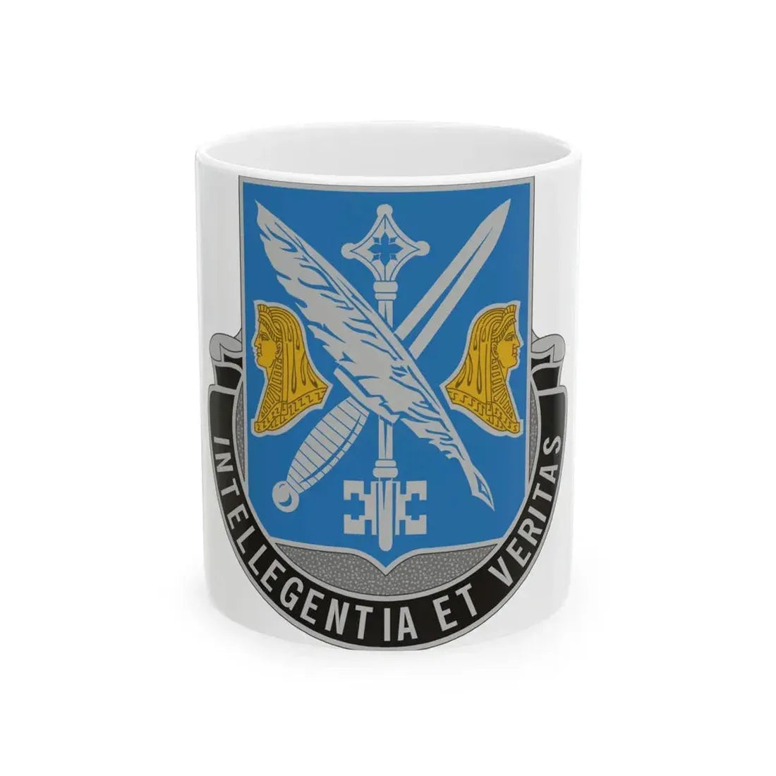 260 Military Intelligence Battalion (U.S. Army) White Coffee Mug - Go Mug Yourself