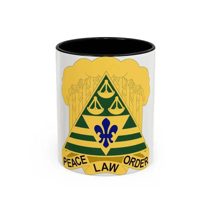 260 Military Police Command 2 (U.S. Army) Accent Coffee Mug 11oz Black - Go Mug Yourself