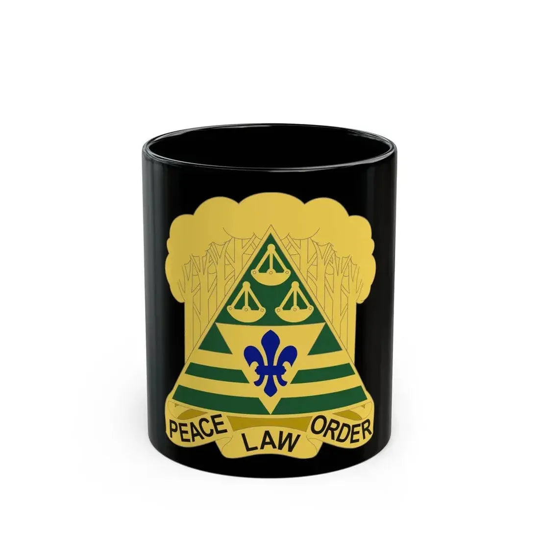 260 Military Police Command 2 (U.S. Army) Black Coffee Mug 11oz - Go Mug Yourself